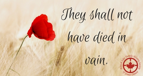 They shall not have died in vain.