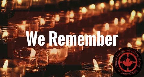 We Remember.